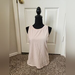 Pact Women's Blush Tank Top M Pastel Pink